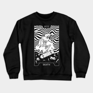 13. DEATH TAROT CARD T-SHIRT Crewneck Sweatshirt